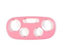 Listón Salpicadero Para Fiat 500 2016-2025 ABS Fibra Carbono Aire Acondicionado Perilla Panel Embellecedor Auto Consola Central Cubierta Protectora Pegatina Interior Panel Decoración Interior(3)