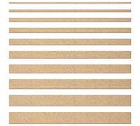 Listones de 3 mm de MDF/HDF, tiras de tablero de fibra de densidad media, 100 cm de largo, ancho de 1 a 10 cm a elegir, paquete con: 1 pieza, ancho: 7 cm