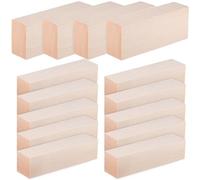 Listones de Madera Cuadrados Beige 14 Piezas para Manualidades