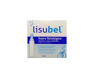 Lisubel Suero Fisiológico 18 Monodosis - Ojos y Fosas Nasales Sensibles