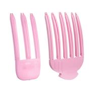 Lisutupode 2 pinzas para la raíz del cabello, pinzas para dar volumen, peine de 3/6 dientes, clip de raíz para niñas, resistente al calor, pinza de pelo para levantamiento de raíces, rizador de pelo