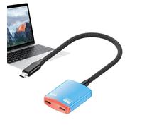 lisutupode Adaptador de Juegos Tipo C | Conexión Estable de Alta Definición | Cable Convertidor de Audio para Juegos | para Hogar, Salón, Dormitorio, Residencia, Apartamento, Hombres, Niños, Amigos,