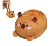 lisutupode Calentador eléctrico de pies, calentador de pies suave para debajo del escritorio, calentador de pies para clima frío, zapatos para debajo de la mesa, diario, dormitorio de niños, hogar