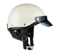 lisutupode Half Shell Helmet, Half Elmet Motocicleta,Casco para motociclistas | Caperucita de cara abierta transpirable fresca ligera para motocross scooter racing street crucero