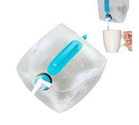 lisutupode Jarra de Agua para Acampar - Plegable de 10 L Portátil Hermética - Bidón de Agua de Exterior Tipo - para Beber Hidratación Viaje Senderismo Tormenta Picnic Autocaravana Barbacoa