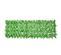 lisutupode Paneles de pared de césped | Pantalla de privacidad de seto de hojas verdes artificiales con respaldo de malla, protección UV, vallas decorativas para jardín al aire libre, patio trasero
