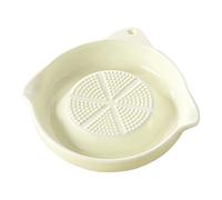 lisutupode Rallador De Ajo De Cerámica - Utensilio Para Rallar Y Moler - Rallador Para Y Alimentos,Para Cocina, Cocinar con Jengibre, Ajo, Cúrcuma, Queso, Preparación de Alimentos, Catering