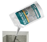 lisutupode sellador reparador para grietas de hormigón 500 ml reparación Losas concreto resistentes a la intemperie impermeable de secado rápido para baños, cocina, garajes, techos, suelos