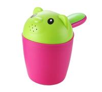 lisutupode Taza de enjuague para bebés, Taza de enjuague para bebés para baño,Taza de enjuague de champú con mango ergonómico, lindo enjuague de baño en cascada - Champú cucharadas rociador baño agua