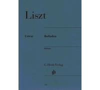 LISZT - Baladas (2) para Piano (Urtext)