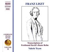 Liszt, F. - Franz Liszt: intégrale de l'oeuvre pour piano vol.14