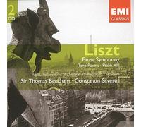 Liszt - Faust Symphony; Les Pr??ludes; Tasso; Orpheus; Psalm XIII - Beecham, Silvestri by Franz Liszt