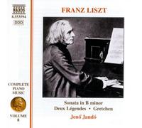 Jandó,Jenö - Liszt : intégrale de l'oeuvre pour piano Vol.8