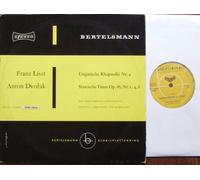 LISZT, FRANZ / Ungarische Rhapsodie Nr. 4 / DVORAK, ANTON / Slawische Tänze Op. 46, Nr. 1, 4, 8 / ca. 1960 ??? / Schrifthülle / BERTELSMANN SCHALLPLATTENRING # 14336 / Deutsche Pressung / 10" Vinyl Langspiel Schallplatte / DIE PHILHARMONIA HUNGARICA LEITUNG: CHRISTOPH VON DOHNANYI