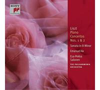 Liszt: Piano Concertos Nos. 1 & 2; Sonata in B Minor [Classic Library] by Esa-Pekka Salonen, The Philharmonia Orchestra Emanuel Ax