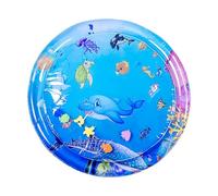 Lit D'eau Rafraîchissant - Cinta de Jeu Aquatique Pour Chat | Tapis De Piscine Interactif Pour Chat Et Animaux De Compagnie | Zone D'Eau Humide | Tapis Sensoriel Interactif Animaux | Tapis Sensoriel