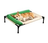 Lit Pour Chien | Support De COU De Couchage Portable, Lit Surélevé Pour Chat En Rafraîchissante, Dessus Facile À Nettoyer Et Séchage Rapide À L'air Pour Chiot De Petite Et Moyenne Race, Maison,