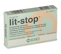 Lit Stop Complemento Alimenticio a Base de Extracto de Salvado de Arroz, Fibra de Avena y Germen de Trigo 30 Capsulas