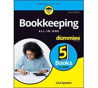 Lita Epstein John A Bookkeeping All-in-One For (Tapa blanda) (Importación USA)