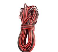 LitaElek 20m Cable Extensión Tira LED 2 pines Cable de Conexión Cinta LED 2 Pin Cable Divisor Conector Banda LED Separable Extension para SMD 5050 3528 2835 LED Strip y otros Dispositivos DC 12V-24V