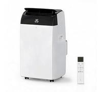 Litake Aire Acondicionado Portátil 10000 BTU 3 en 1- Enfriador hasta 45 m², Ventilador 3 Velocidades, Deshumidificador 30L/Día, Bajo consumo, temporizador 24h, Pantalla Digita,Kit Ventana y Mando