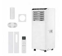 Litake Aire acondicionado portátil 9000 BTU 3 en 1 - Refrigeración, deshumidificador y ventilador - Bajo consumo - Funcionamiento silencioso - Temporizador 24h - Pantalla LED - Mando a distancia -