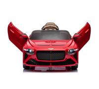 Litake Coche eléctrico para niños Lujo Bacalar 12V con Licencia Oficial - Puertas Tipo Tijera - Suspensión y 3 velocidades - Control Remoto Parental, Luces LED, claxon - Ideal 3-8 años - Color Rojo