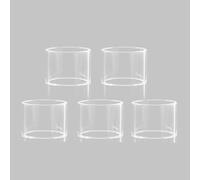 LITAO-EC, 5 Unids Tubo De Vidrio De Repuesto para Advken Manta MTL RTA 2ml / 3ml Fat Glass Tank,Sin Tabaco ni nicotina (Bundle : For Manta MTL, Color : 2ml Straight Version)