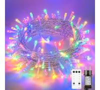 Litark Luces Navidad,20M 200LED Guirnalda Luces Exterior con Control remoto,8 Modos,Impermeable (Multicolore)