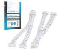 Litcessory Divisor para Philips Hue Lightstrip Plus (2 Unidades, Blanco - MICRO 6-PINES V4 / Solo Lightstrip)