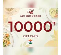 Lite Bite Gift Card 10000 INR Key - INDIA