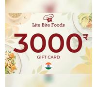 Lite Bite Gift Card 3000 INR Key - INDIA