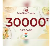 Lite Bite Gift Card 30000 INR Key - INDIA