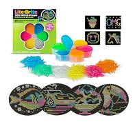 Lite Brite HD - Juego de recambio y almacenamiento, 360 mini-clavijas