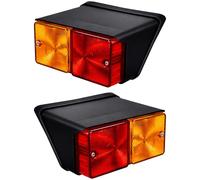 Lite Green Tractor luz cabeza luces traseras 12v Super brillante LED trasera combinación lámpara luces traseras montaje reemplazo para caso/IH | Fíat | Tractores Ford New Holland 6610 535 515 4610