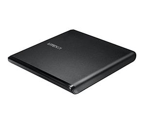 Lite-On ES1 Ultra-Slim Portable USB 2.0 DVD Writer - Negro
