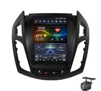 LiteGauge Radio para Coche Android 14 para For-d Tourneo Transit Connect 2013-2018 con Carplay inalámbrico Android Auto Pantalla táctil de 9,7" BT HiFi/RDS/Radio FM WiFi Navi/AHD Cámara/CANBUS
