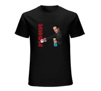 LiteMaid Monk American Comedy Drama Tv Detective Adrian Monk Graphic - Camiseta de manga corta, color negro, Negro, XL