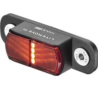 Litemove TS-RK luz trasera para bicicleta eléctrica para montaje en portaequipa negro