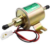 Litensh Bomba de combustible eléctrica universal, servicio pesado Gas diésel 12v benzinpumpe kraftstoffpumpe diesel dieselpumpe diesel pumpe 12 volt para gasolina y diésel HEP-02A (Oro)