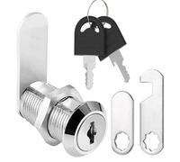 Litensh Cerradura de buzón de seguridad, 40mm cerradura de Palanca de correo, cerradura de leva para cajón de gabinete, cerradura de puerta de caja