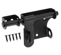 Litensh Cerradura de perno de puerta deslizante con agujero para candado, cerraduras de valla, cerrojo de puerta de acero inoxidable, pestillo de la puerta del perno deslizante con orificio