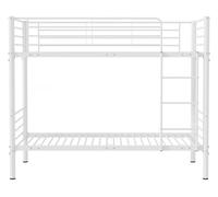 Litera - 90 x 190 cm - metal - blanco