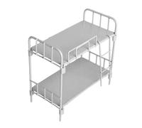 Litera en miniatura a escala 1/12 con escalera para decoración de casas de muñecas, diseño resistente que ahorra espacio