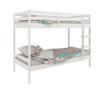 Litera juvenil rabbit con cajón inferior color blanco estilo moderno 195x152x101 cm 101 cm