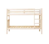 Litera madera blanco lavado 90x190cm 102 cm