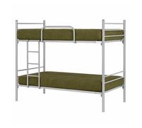 Litera metálica luna - plata - 80 x 180 - sin cama supletoria
