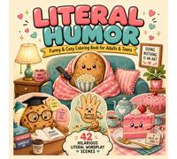 Literal Humor Coloring Book: Funny and Cozy Wordplay Scenes for Adults and Teens | Bold and Easy Designs for Stress Relief and Relaxation