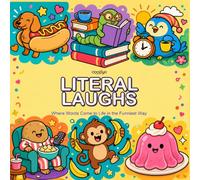 Literal Laughs: Coloring Book for Adults and Teens Featuring Funny Visual Puns and Clever Characters for Stress Relief and Big Laughs (Comedy Coloring)