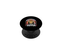 Literalmente Solo un Terapeuta Profesional del Habla Yapper PopSockets PopGrip Adhesivo